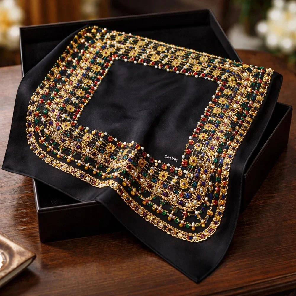 CHANEL elegant silk